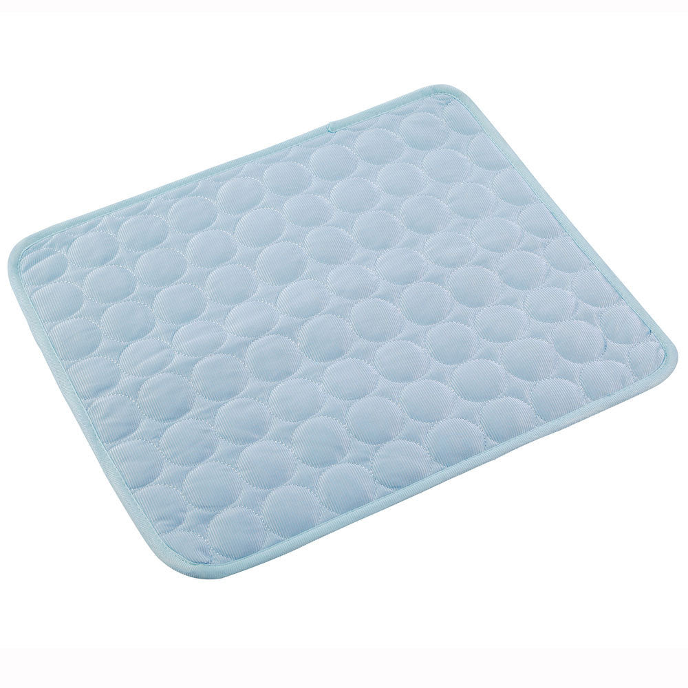 Cooling Pet Bed Mat - Ice Silk Summer Pad for Dogs & Cats