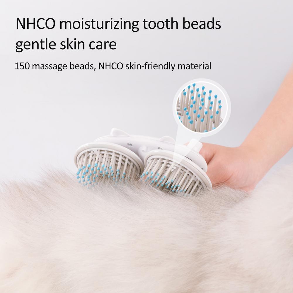 Self-Cleaning Pet Brush for Cats & Dogs - Easy Hair Removal Slicker Comb