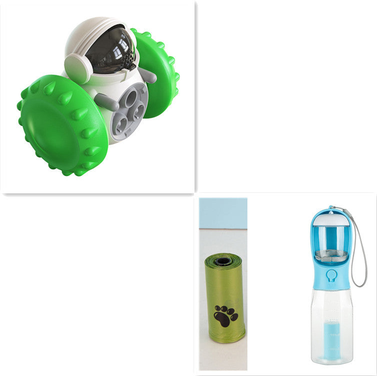 Interactive Cat & Dog Balance Car Toy - Slow Feeder & Smart Play Training Pet Toy
