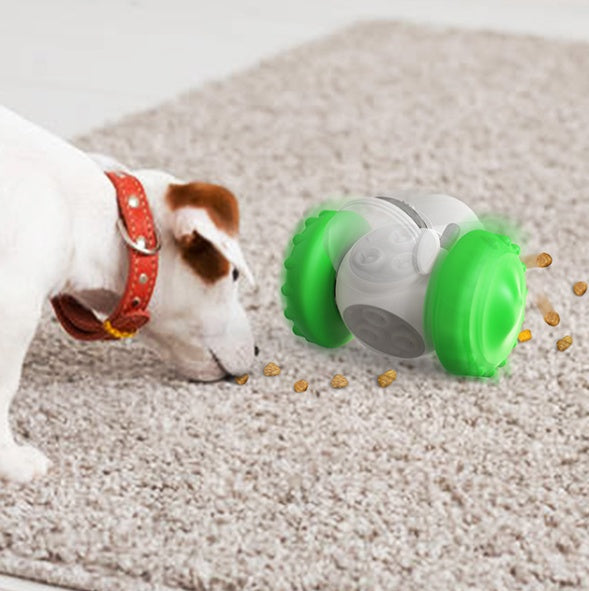Interactive Cat & Dog Balance Car Toy - Slow Feeder & Smart Play Training Pet Toy