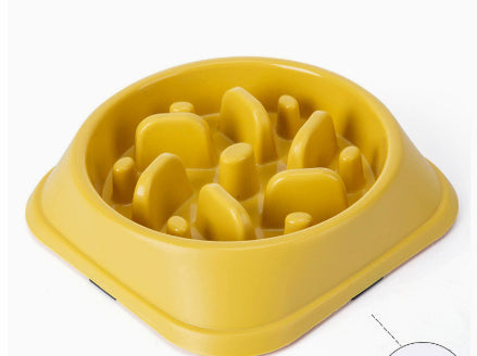 Slow Feeder Dog Bowl - Anti-Choke Non Slip Design for Healthy Eating