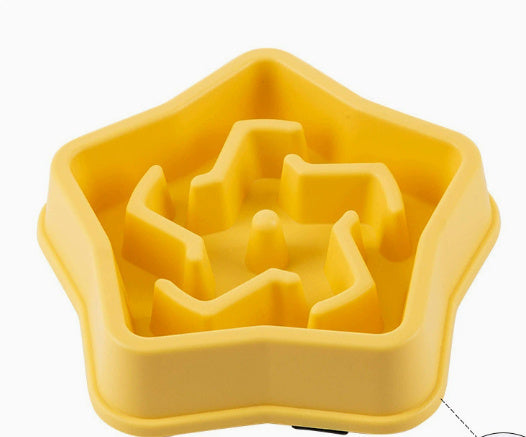 Slow Feeder Dog Bowl - Anti-Choke Non Slip Design for Healthy Eating