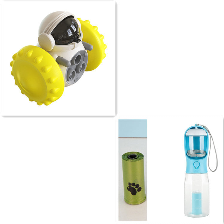 Interactive Cat & Dog Balance Car Toy - Slow Feeder & Smart Play Training Pet Toy