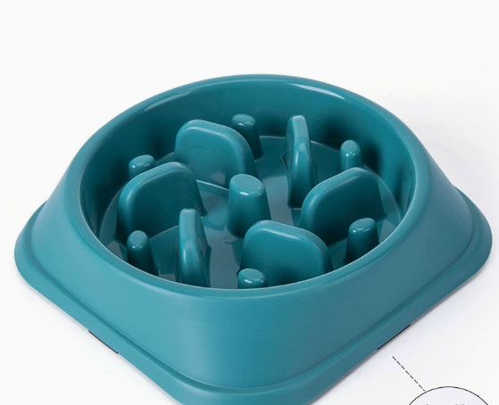 Slow Feeder Dog Bowl - Anti-Choke Non Slip Design for Healthy Eating