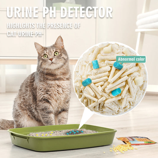 Cat Litter Health Check Pellets - 5PC Kit for Urine Color Detection