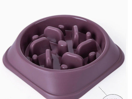 Slow Feeder Dog Bowl - Anti-Choke Non Slip Design for Healthy Eating