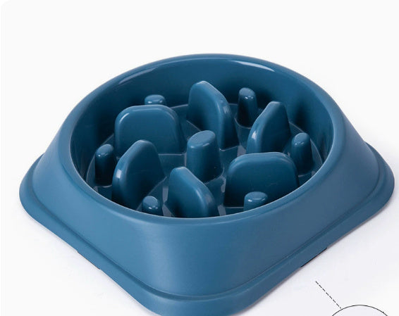 Slow Feeder Dog Bowl - Anti-Choke Non Slip Design for Healthy Eating