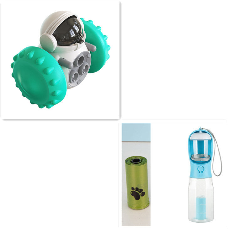 Interactive Cat & Dog Balance Car Toy - Slow Feeder & Smart Play Training Pet Toy