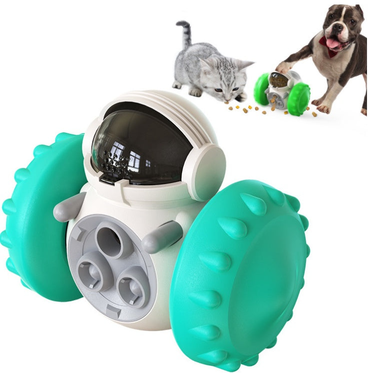 Interactive Cat & Dog Balance Car Toy - Slow Feeder & Smart Play Training Pet Toy