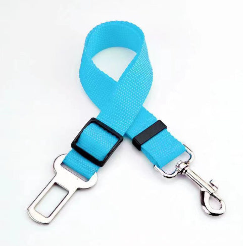 Retractable Dog Car Safety Belt - Adjustable Pet Seatbelt Buckle