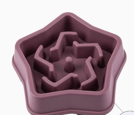 Slow Feeder Dog Bowl - Anti-Choke Non Slip Design for Healthy Eating