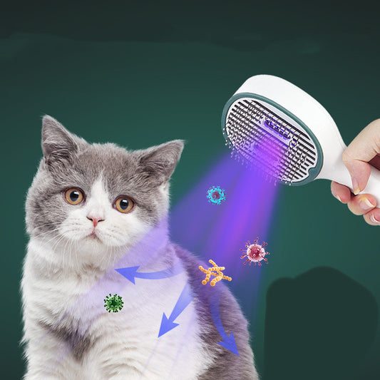 Pet Hair Brush - Self-Cleaning Cat & Dog Grooming Comb