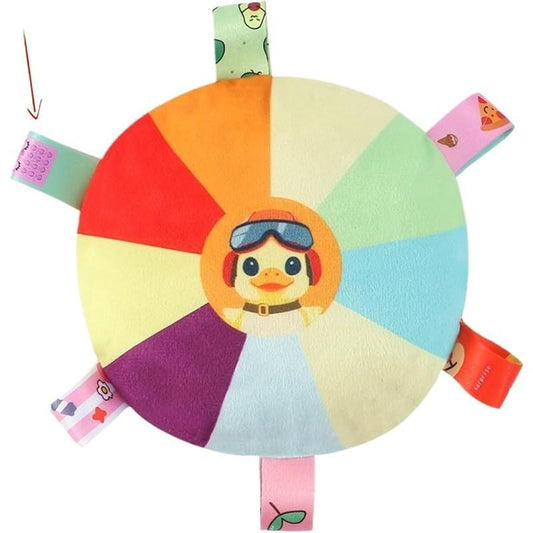 Interactive Plush Dog Chew Toy with Bells - Durable & Washable