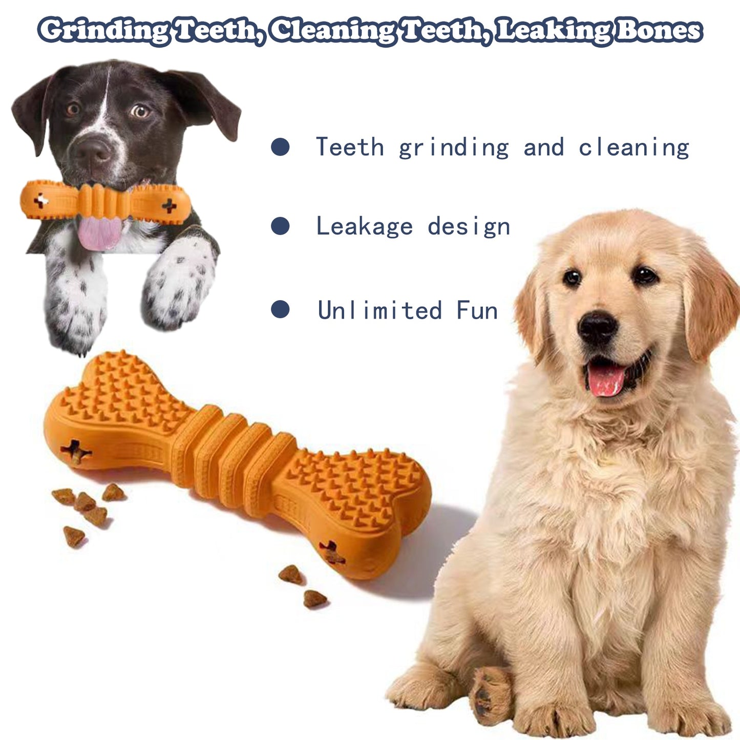 Dog Chew Toothbrush Toy - Dental Care Cleaning Sticks for Puppies & Small Dogs,Teeth Cleaning & Chew Bone,Random Colors