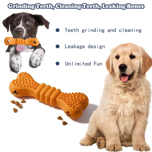 Dog Chew Toothbrush Toy - Dental Care Cleaning Sticks for Puppies & Small Dogs,Teeth Cleaning & Chew Bone,Random Colors