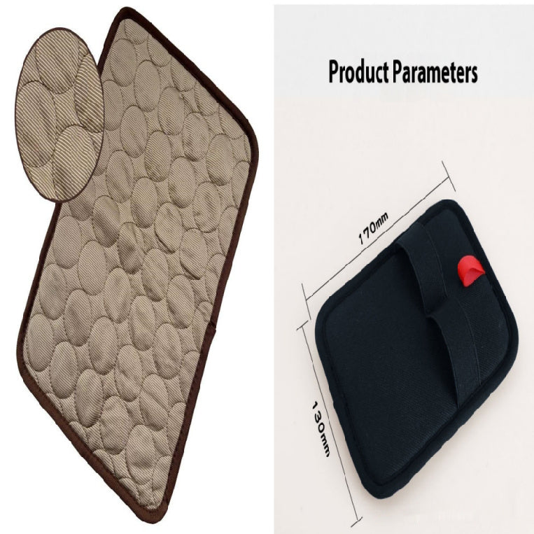 Cooling Pet Bed Mat - Ice Silk Summer Pad for Dogs & Cats